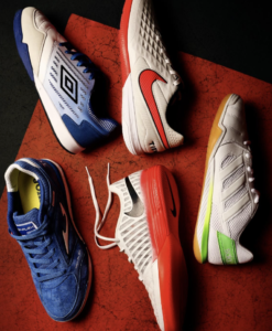 Zapatillas de fútbol sala comparativa de diferentes zapatillas
